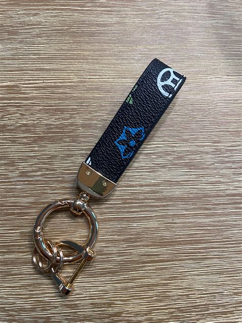 lv key chain strap